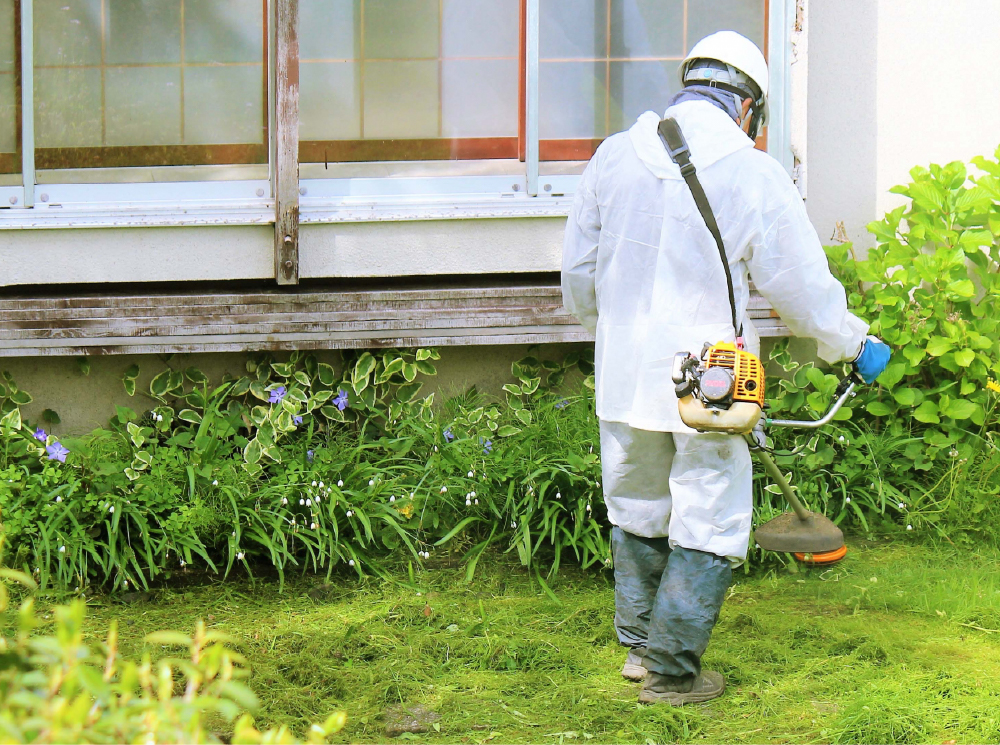 庭の草刈り後の大量のゴミ処理、マンション共用部の清掃を解決！