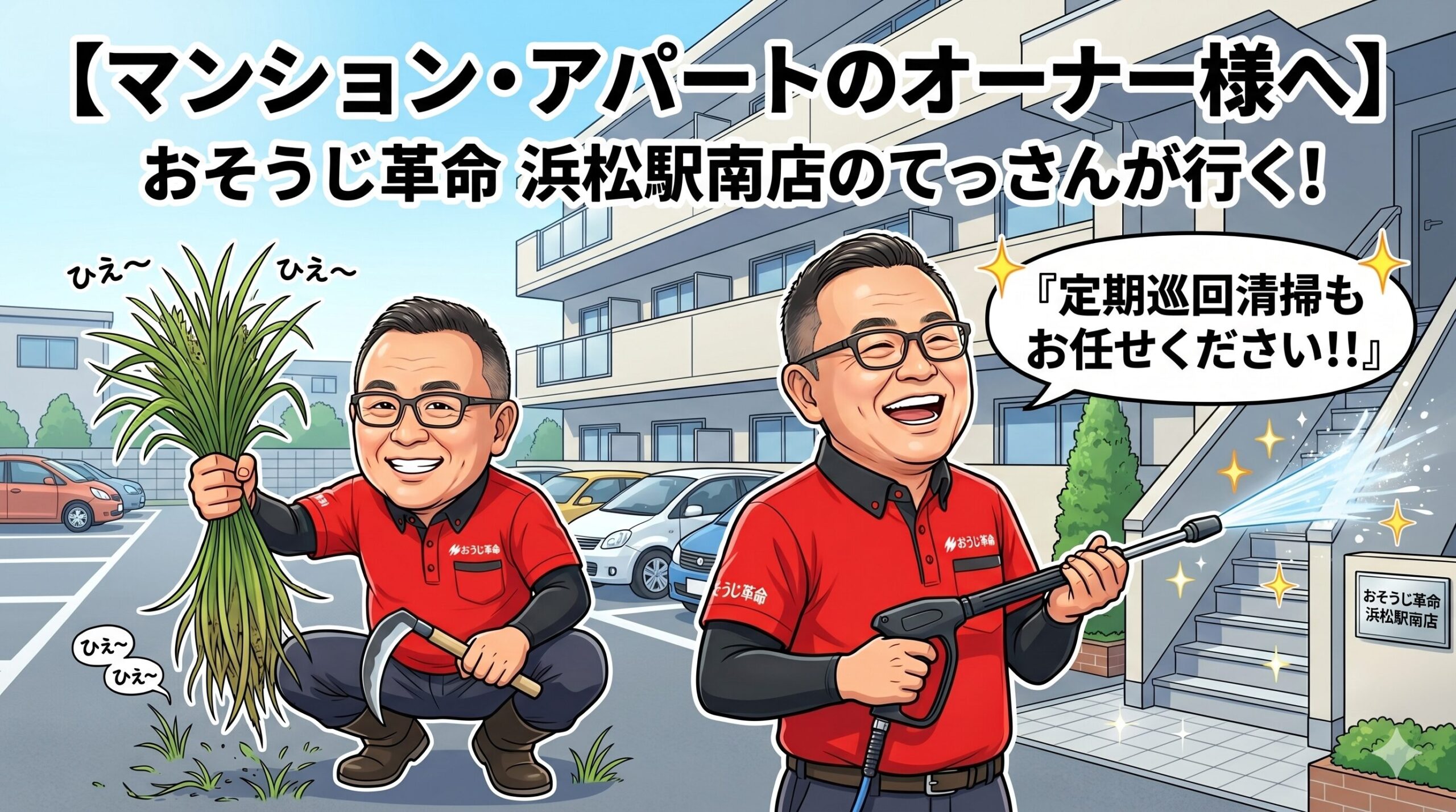 マンション・アパート・駐車場のオーナー様へ