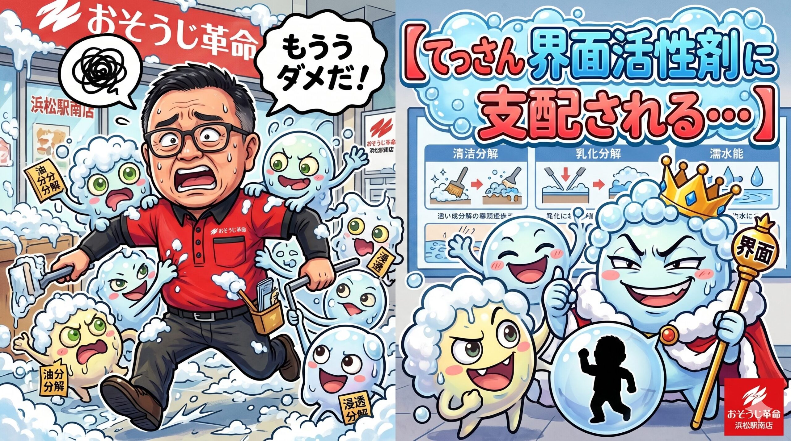 てっさん　界面活性剤に支配される