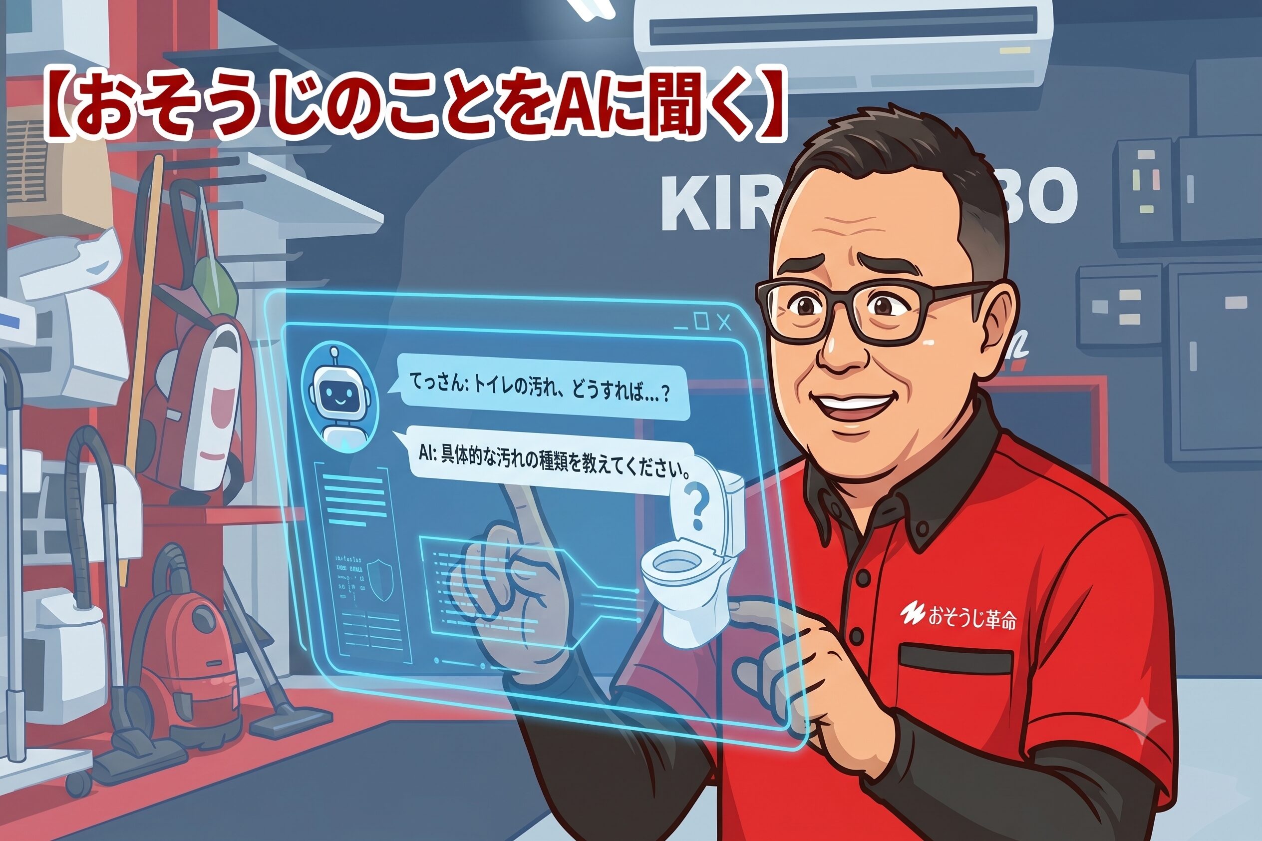 おそうじのことををAIに聞く