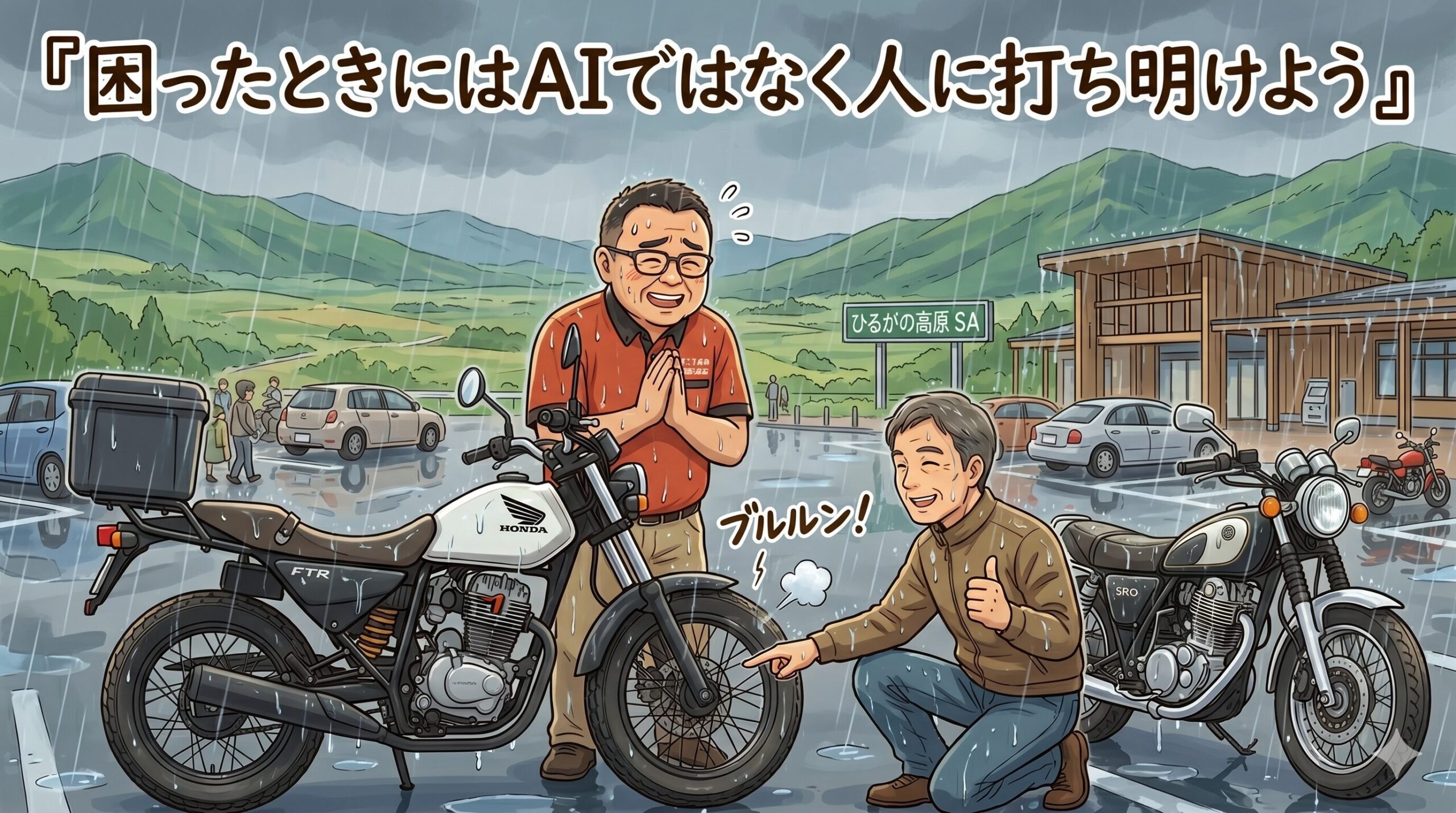 困ったときにはAIではなく人に打ち明けよう