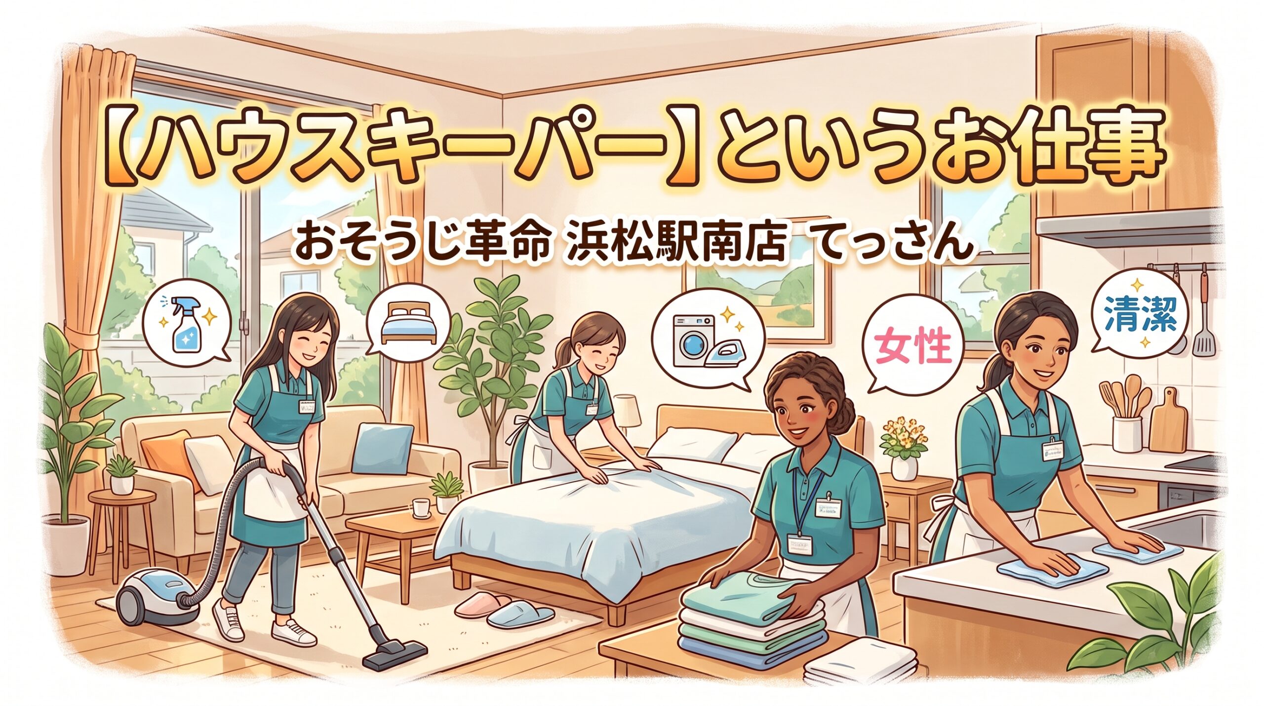 【ハウスキーパー】というお仕事